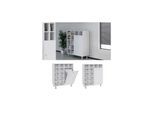 Vicco WäScheschrank Fynn Badschrank Mit WäSchekorb Badezimmerschrank BadmöBel