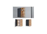 Vicco HäNgeschrank Fynn Badschrank Badezimmerschrank Mit Ablagen Badregal