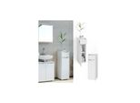 Vicco Badschrank Badezimmerschrank Midischrank Ruben Badregal BadmöBel Schublade