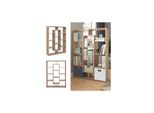 Vicco Raumteiler BüCherregal Standregal Wandregal BüRoregal 11 FäCher Sonoma