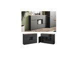 Vicco Sideboard Betti Anthrazit Sonoma 120 X 84 Cm 2 TüRen 2 Schubladen 1 Fach