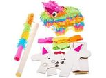 Regenbogen-Einhorn-Piñata-Bausatz (Jeder) Partyzubehör