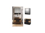Vicco BadmöBel Set BadezimmermöBel Eden Spiegelschrank + Waschtischunterschrank