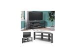 Vicco Lowboard Fernsehschrank Sideboard Pit Tv-Fernsehtisch Anthrazit Ablage