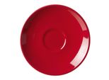 Flirt By R&B 516135 Piattino Per Espresso Doppio / Piattino Ø 12 Cm, Porcellana, Rosso (1 Pezzo)