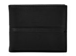 Fossil Porta Carte Di Credito Roger Passcase Black Nero