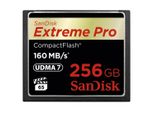 SANDISK Speicherkarte CF Extreme Pro Speicherkarten Gr. 256 GB, schwarz Speicherkarten