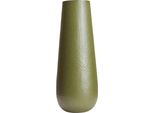Bodenvase BEST Lugo Vasen Gr. H: 80 cm Ø 30 cm, grün (waldgrün) Blumenvasen