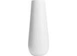 Bodenvase BEST Lugo Vasen Gr. H: 80 cm Ø 30 cm, weiß Blumenvasen