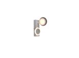 Brilliant Lampe, Meriza Led Wandspot Weiß, 1X Led Integriert, 10W Led Integriert, (1200Lm, 3000K), Kopf Schwenkbar