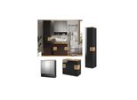 Vicco BadmöBel Set BadezimmermöBel Eden Spiegelschrank Unterschrank Hochschrank
