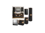 Vicco BadmöBel Set Eden Spiegelschrank Unterschrank Hochschrank Midischrank Bad