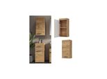 Vicco HäNgeschrank Badschrank Badezimmerschrank Luna HäNgend 1 TüR 2 FäCher