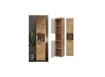 Vicco Hochschrank Badschrank Badezimmerschrank Luna 2 TüRen Ablage 5 FäCher