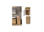 Vicco Midischrank Badschrank Badezimmerschrank Luna Schublade 2 FäCher 1 TüR