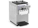 Softeismaschine 16 l/h 1350 W LED Edelstahl Frozen Joghurt Maschine Gastro