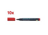 Schneider SN113002 10X Maxx 130 Pennarello Permanente Rosso 1,0 - 3,0 Mm