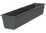 Geli 803-08038 Fioriera Standard 80 X 17,5 X 14,5 Cm, Plastica, Antracite