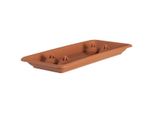 Sottobicchiere Geli Plato Terracotta 59 X 29 Cm - Plastica