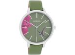 Quarzuhr OOZOO Armbanduhren grün Damen Quarzuhren