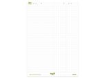 Ursus 608580020 Blocco Per Lavagna A Fogli Mobili, 68X99Cm, 20 Fogli, A Scacchiera