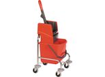 Carrello Di Pulizia Secchio 1 X 17L E Pressa Sta Vermop