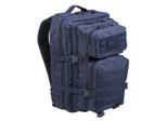 Mil-Tec - Us Assault Pack Large (Zaino), Ca. 36L Bagpack Militare Outdoor Schule Dk.Blau