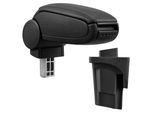 [Bracciolo Centrale, Perfetto Per Seat Leon 1P Negli Anni 2005 - 2012 - Bracciolo Con Vano Portaoggetti - Rivestito - Pelle Artificiale - Nero