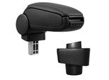 [Pro.Tec]® Renault Captur Bracciolo Centrale In Pelle Finta Nero Bracciolo Auto Kf
