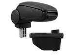 [Bracciolo Centrale, Perfetto Per Peugeot 308 I - Bracciolo Con Vano Portaoggetti - Rivestito - Pelle Artificiale - Nero