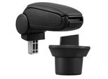 [Bracciolo Centrale, Perfetto Per Bmw Mini (2A Generazione) Dal 2006 - Bracciolo Con Vano Portaoggetti - Rivestito - Pelle Artificiale - Nero