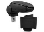 [Bracciolo Centrale, Perfetto Per Audi A3 8L Negli Anni 1996 - 2003 - Bracciolo Con Vano Portaoggetti - Rivestito - Pelle Artificiale - Nero