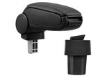 [Bracciolo Centrale, Perfetto Per Opel Astra G, Anni 1998 - 2004 - Bracciolo Con Vano Portaoggetti - Rivestito - - Nero