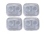 Hiasdfls - Kontaktlinsenbehälter, Behälter für farbige Kontaktlinsen, Aufbewahrungsset für tragbare Kontaktlinsen im Freien für unterwegs und zu
