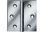 Vormann Cerniera H.40 Mm L.24 Mm P.0.9 Mm Sta Blu Zincata Laminata Ktg - 000503040Z