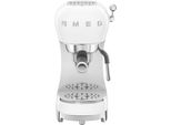 SMEG Espressomaschine ECF02WHEU Kaffeemaschinen Gr. 1 Tasse(n), weiß Espressomaschine