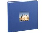 Hama Fotoalbum Jumbo Fotoalbum 30 x 30 cm, 100 Seiten, Album, Blau, blau