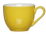 Ritzenhoff & Breker Doppio Espresso Obere, Obertasse, Ober Tasse, Geschirr, Porzellan, Sonnengelb, 6 Cm, 565119