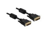 Delock Dvi Kabel DVI(24+5) -> DVI(24+5) St/St 1.00M Gold