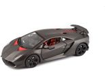 Bburago 18-21061 - Modellino Di Auto - Lamborghini Sesto Elemento (Grigio Metallizzato, Scala 1:24)