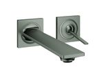Grohe 2-Loch Waschtisch Unterputzarmatur Allure 19386_2 FMS Ausl. 212Mm Hard Graphite GebüRstet, 193 19386AL2