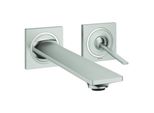 Grohe 2-Loch Waschtisch Unterputzarmatur Allure 19386_2 Fms Ausladung 212Mm Supersteel, 19386DC2 19386DC2