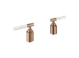 Grohe Hebelgriffe Atrio Private C. 48464 White Attica Caesarstone Warm Sunset Geb, 48464DL0 48464DL0