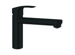 Grohe KüChenarmatur Eurosmart 30463 Mittelhoher Auslauf Matt Black, 304632430 304632430