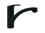 Grohe KüChenarmatur Eurosmart 33281_3 Flacher Auslauf Matt Black, 332812433 332812433