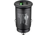 Dual-Usb Auto SchnellladegeräT USB-C Pd Schwarz, Power Delivery