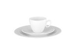 Seltmann Weiden Kaffeeservice Trio Weiß 18Er Set