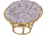 Rattanstuhl Home Affaire, Beige (Natur, Rose), Ø110Cm, StüHle, Rattanstuhl, Aus Handgeflochtenem Rattan