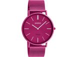 Quarzuhr OOZOO C20275 Armbanduhren pink Damen Quarzuhren Armbanduhr, Damenuhr