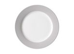 Ritzenhoff & Breker Doppio Teller Flach, Speiseteller, Essteller, Servierteller, Porzellan, Grau, 27 Cm, 576870
